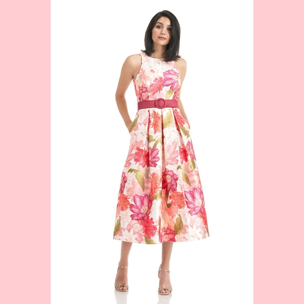 Kay Unger Liberty Tea Length Dress